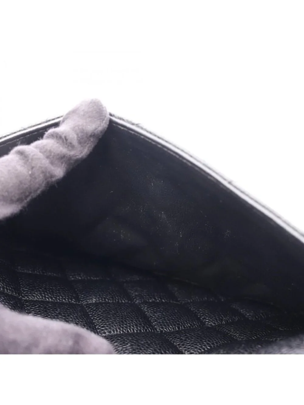 Chanel Tote Reissue Black Caviar Leather
